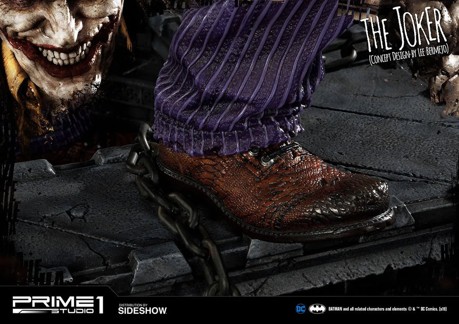 The Joker (Concept Design by Lee Bermejo) - LIMITED EDITION: 800 – Prime 1 Studio – ActionFigure Brasil