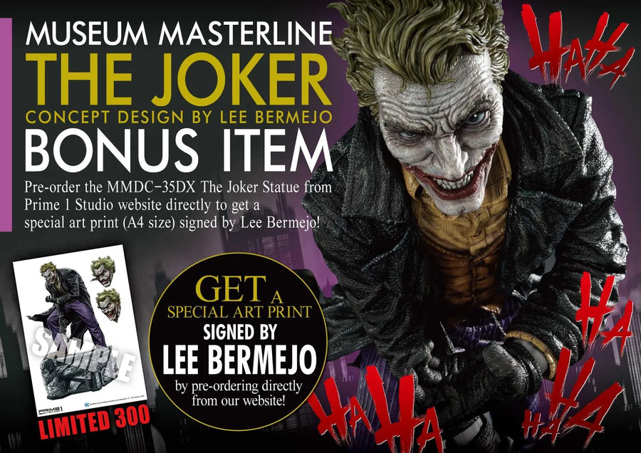The Joker (Deluxe Bonus Version) Batman (Comics) – Prime1Studio – ActionFigure Brasil