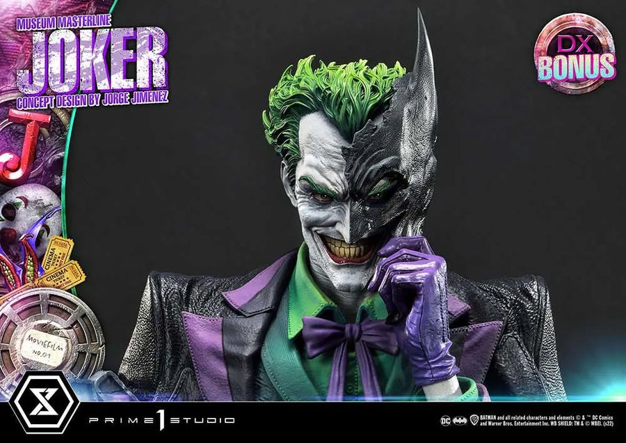 The Joker (Deluxe Bonus Version) - LIMITED EDITION: 500 (Bonus Version) – Prime 1 Studio – ActionFigure Brasil