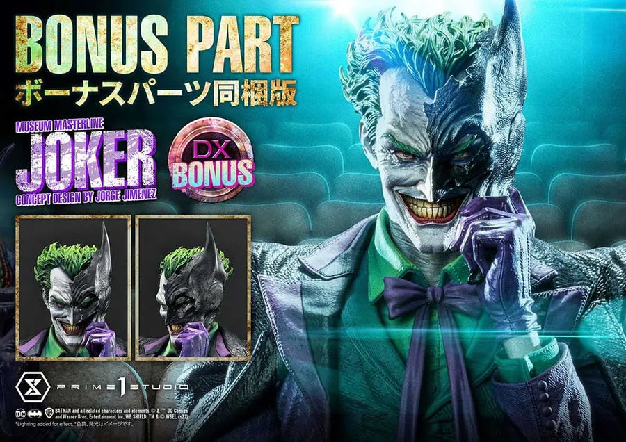 The Joker (Deluxe Bonus Version) - LIMITED EDITION: 500 (Bonus Version) – Prime 1 Studio – ActionFigure Brasil