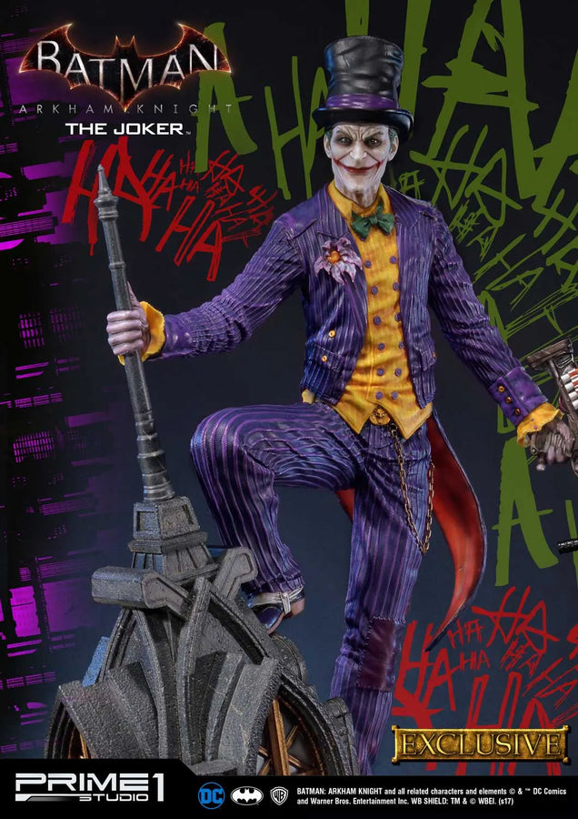 The Joker (Exclusive Bonus Version) Batman: Arkham Knight – Prime1Studio – ActionFigure Brasil