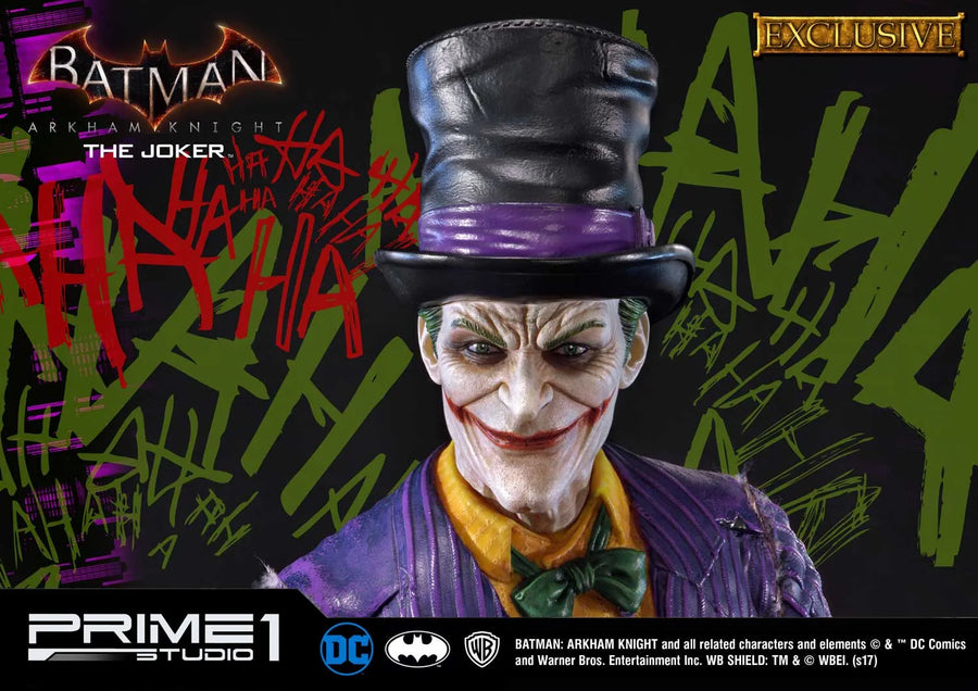 The Joker (Exclusive Bonus Version) Batman: Arkham Knight – Prime1Studio – ActionFigure Brasil