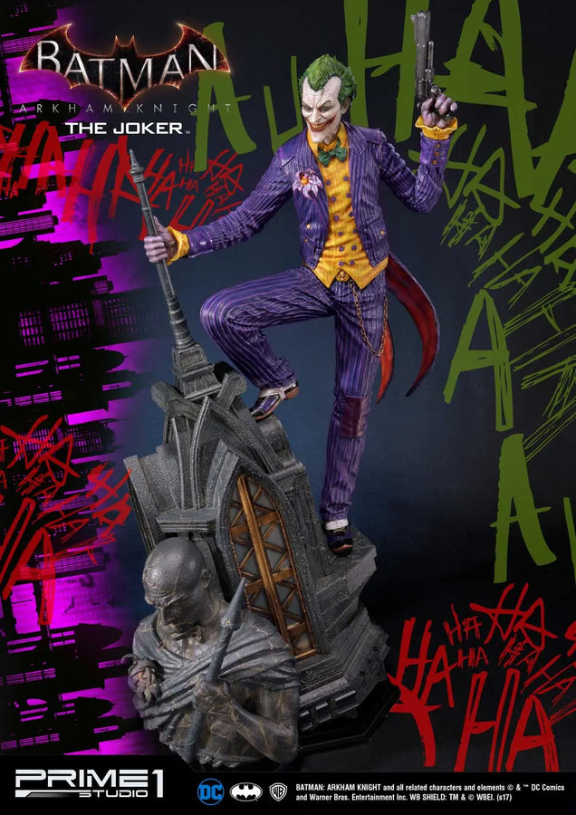 The Joker (Exclusive Bonus Version) Batman: Arkham Knight – Prime1Studio – ActionFigure Brasil