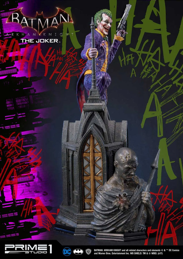 The Joker (Exclusive Bonus Version) Batman: Arkham Knight – Prime1Studio – ActionFigure Brasil