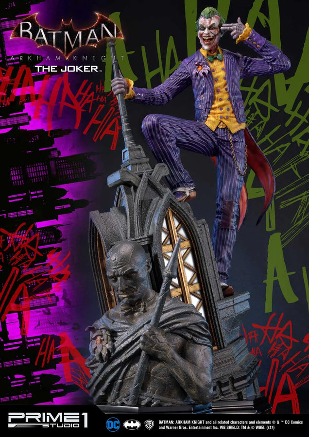 The Joker (Exclusive Bonus Version) Batman: Arkham Knight – Prime1Studio – ActionFigure Brasil
