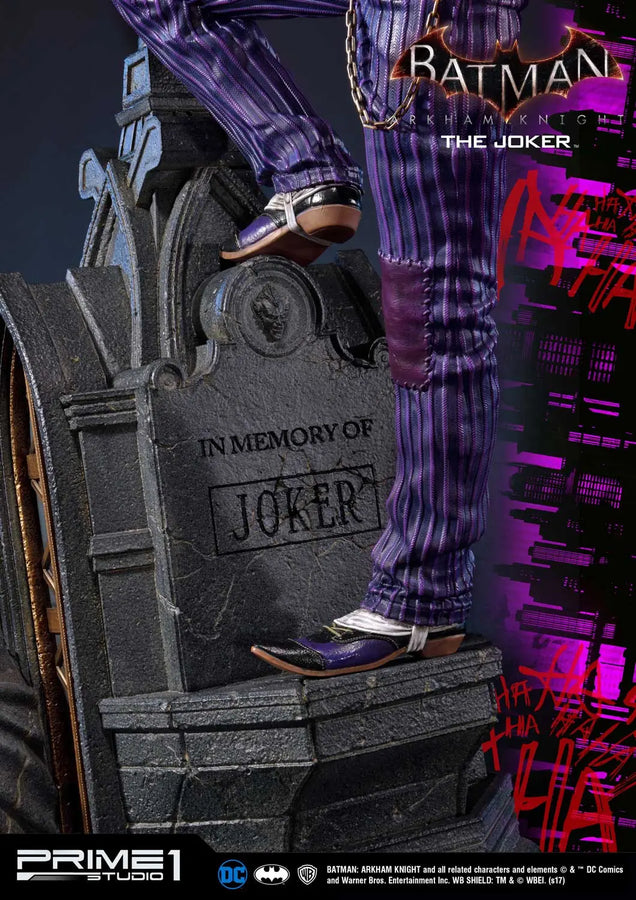 The Joker (Exclusive Bonus Version) Batman: Arkham Knight – Prime1Studio – ActionFigure Brasil