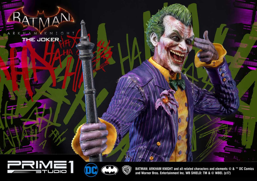 The Joker (Exclusive Bonus Version) Batman: Arkham Knight – Prime1Studio – ActionFigure Brasil