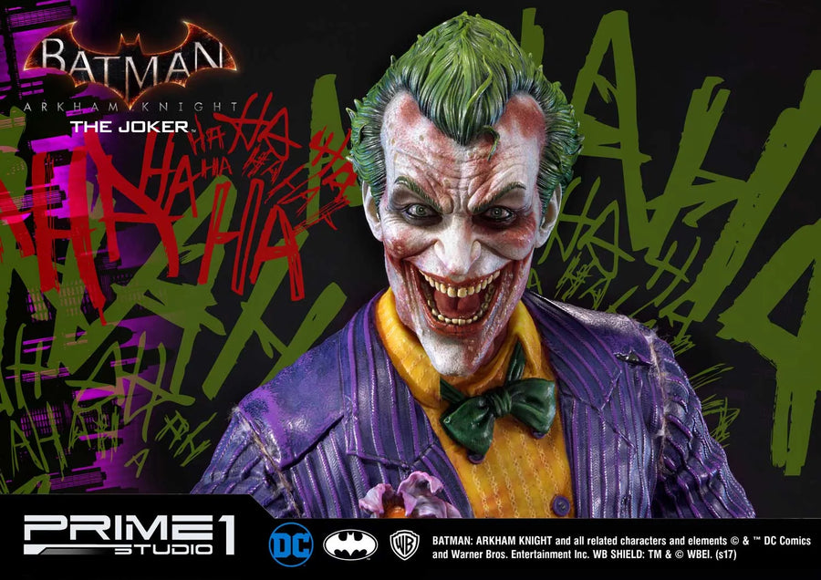 The Joker (Exclusive Bonus Version) Batman: Arkham Knight – Prime1Studio – ActionFigure Brasil