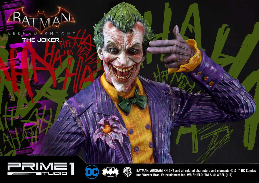 The Joker (Exclusive Bonus Version) Batman: Arkham Knight – Prime1Studio – ActionFigure Brasil