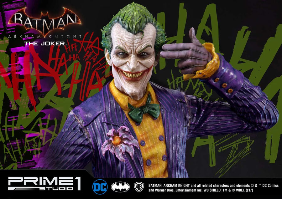 The Joker (Exclusive Bonus Version) Batman: Arkham Knight – Prime1Studio – ActionFigure Brasil