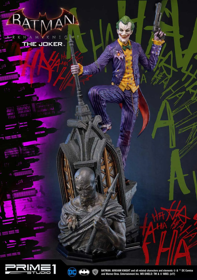 The Joker (Exclusive Version) Batman: Arkham Knight – Prime1Studio – ActionFigure Brasil