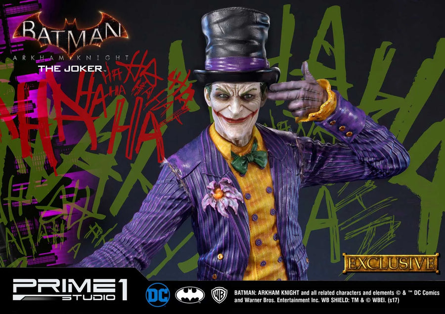 The Joker (Exclusive Version) Batman: Arkham Knight – Prime1Studio – ActionFigure Brasil