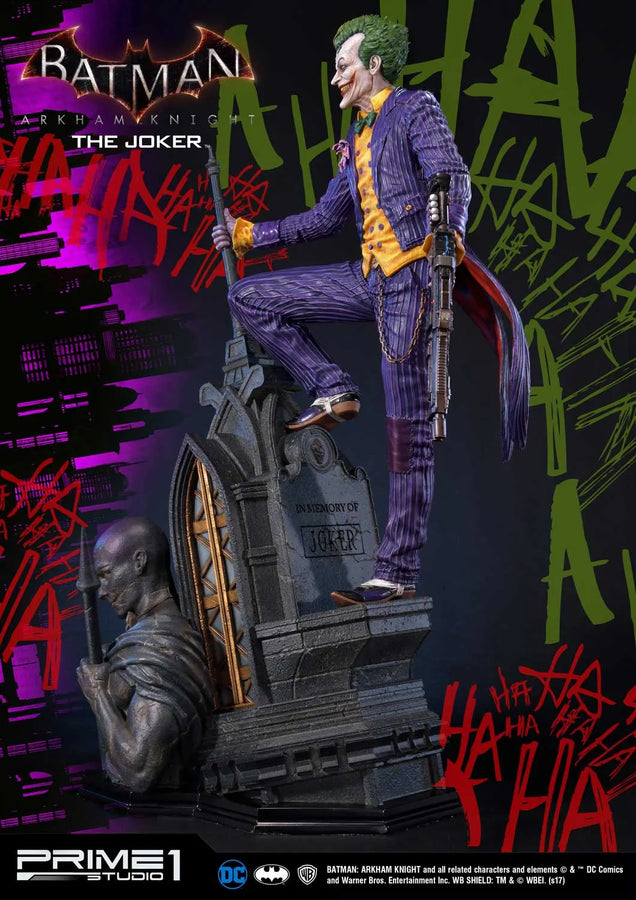The Joker (Exclusive Version) Batman: Arkham Knight – Prime1Studio – ActionFigure Brasil