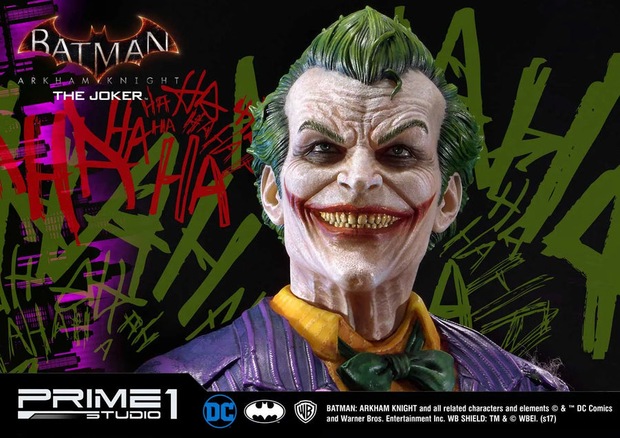 The Joker (Exclusive Version) Batman: Arkham Knight – Prime1Studio – ActionFigure Brasil