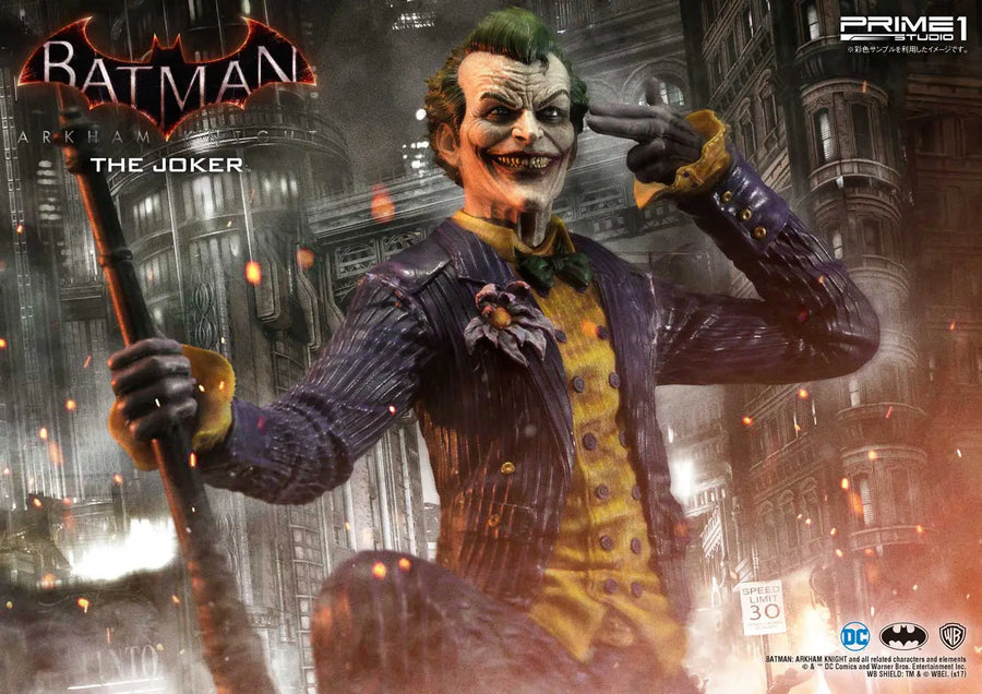 The Joker (Exclusive Version) Batman: Arkham Knight – Prime1Studio – ActionFigure Brasil