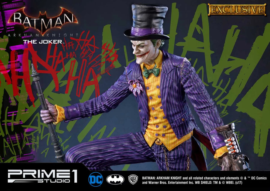 The Joker (Exclusive Version) Batman: Arkham Knight – Prime1Studio – ActionFigure Brasil