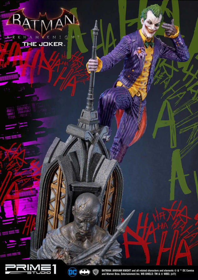 The Joker (Exclusive Version) Batman: Arkham Knight – Prime1Studio – ActionFigure Brasil