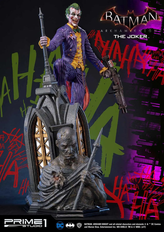 The Joker (Exclusive Version) Batman: Arkham Knight – Prime1Studio – ActionFigure Brasil