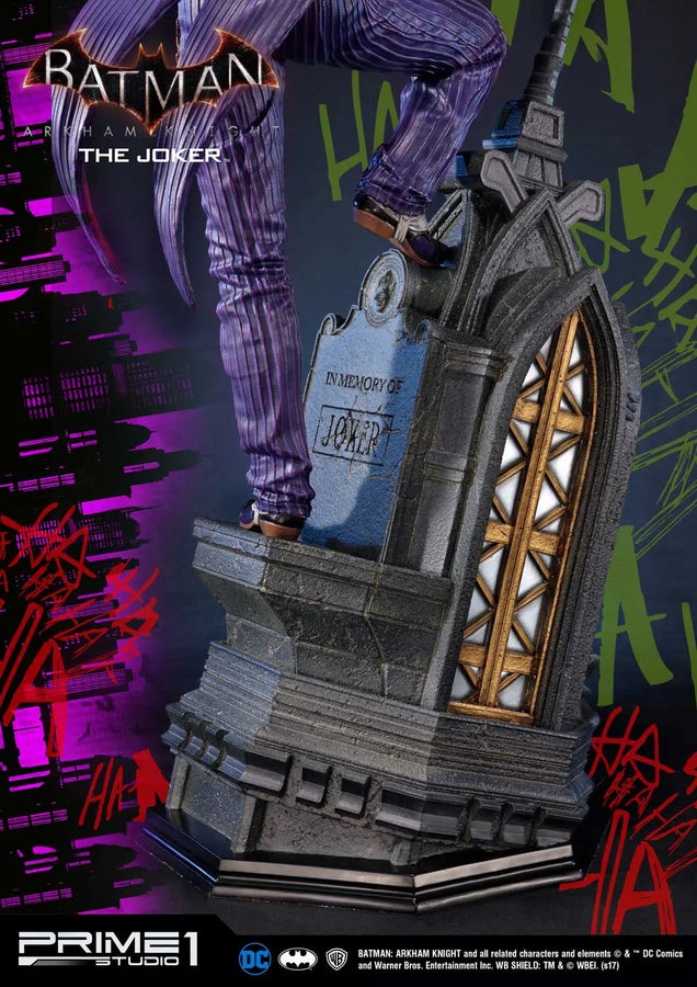 The Joker (Exclusive Version) Batman: Arkham Knight – Prime1Studio – ActionFigure Brasil
