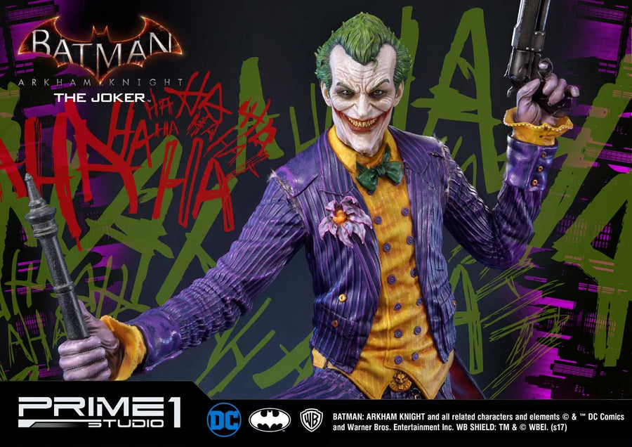 The Joker (Exclusive Version) Batman: Arkham Knight – Prime1Studio – ActionFigure Brasil