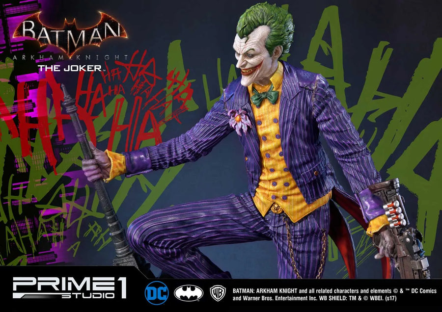 The Joker (Exclusive Version) Batman: Arkham Knight – Prime1Studio – ActionFigure Brasil