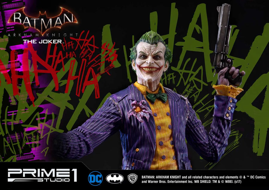 The Joker (Exclusive Version) Batman: Arkham Knight – Prime1Studio – ActionFigure Brasil