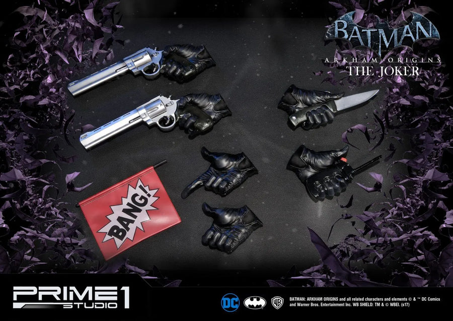 The Joker (Exclusive Version) Batman: Arkham Origins – Prime1Studio – ActionFigure Brasil