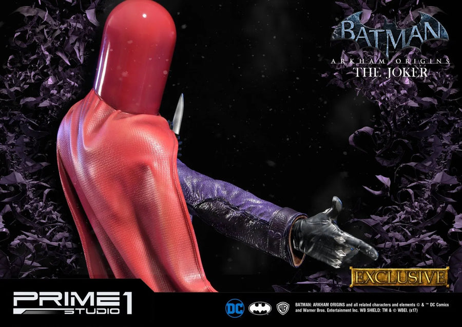 The Joker (Exclusive Version) Batman: Arkham Origins – Prime1Studio – ActionFigure Brasil
