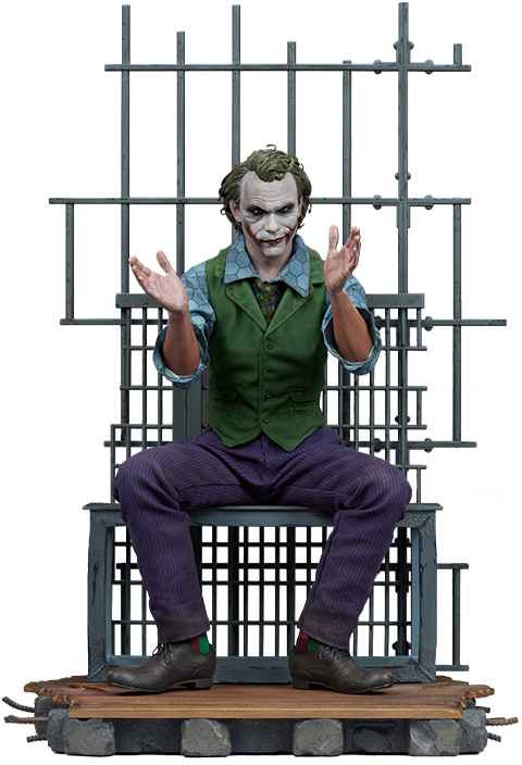 The Joker - LIMITED EDITION: 2000 (Exclusive) – Sideshow Collectibles – ActionFigure Brasil — acessórios