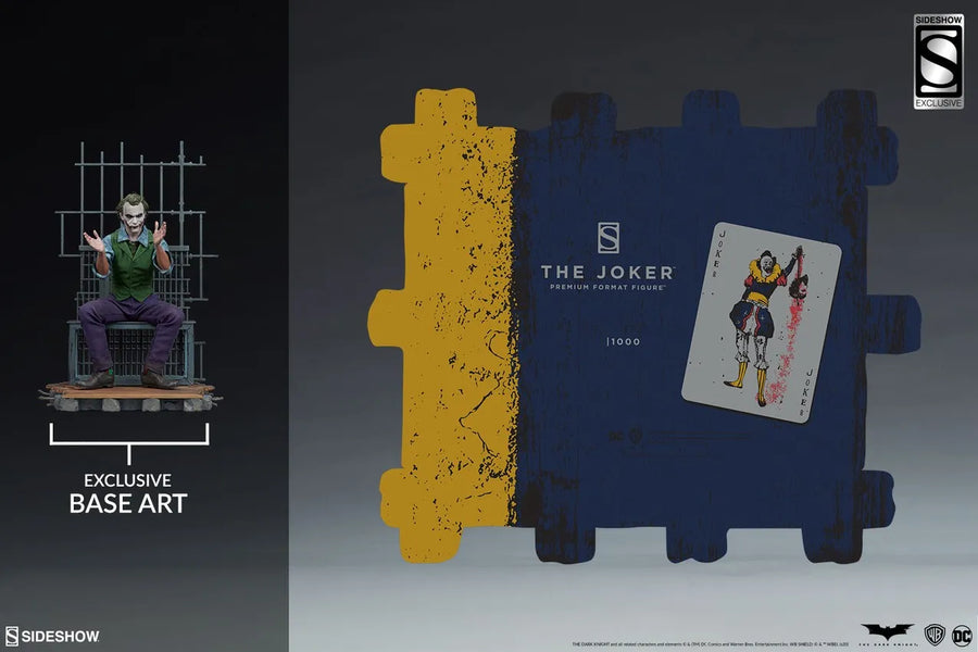 The Joker - LIMITED EDITION: 2000 (Exclusive) – Sideshow Collectibles – ActionFigure Brasil — acessórios