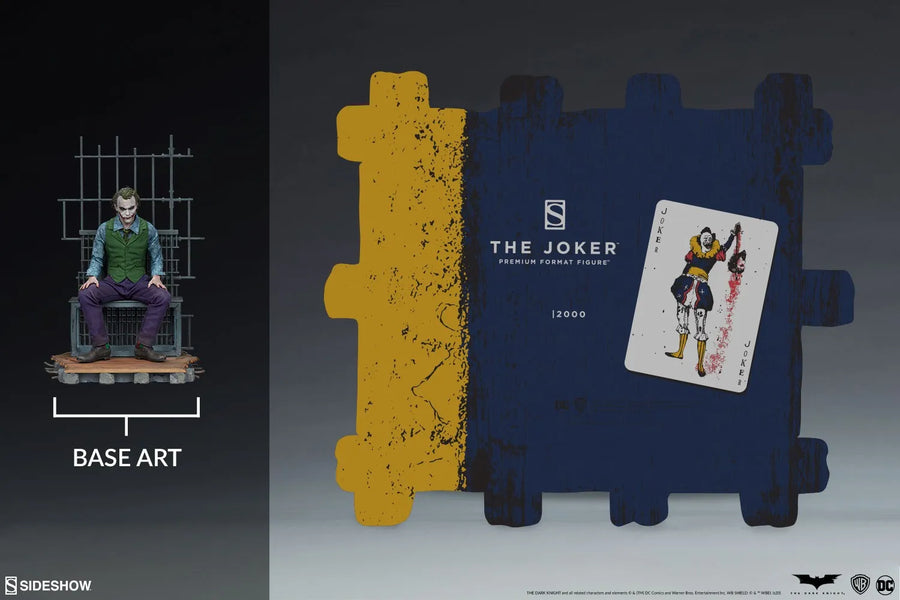 The Joker - LIMITED EDITION: 2000 (Exclusive) – Sideshow Collectibles – ActionFigure Brasil — acessórios