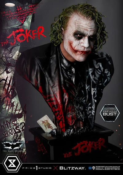 The Joker - LIMITED EDITION: 3800 – Prime 1 Studio – ActionFigure Brasil — com base expositora