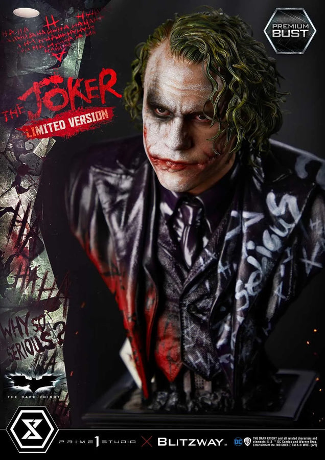 The Joker (Limited Version) The Dark Knight (Film) – Prime1Studio – ActionFigure Brasil