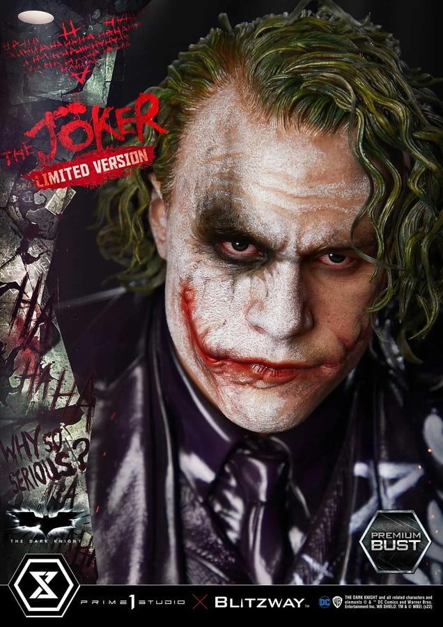 The Joker (Limited Version) The Dark Knight (Film) – Prime1Studio – ActionFigure Brasil