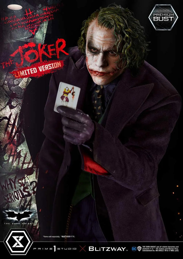 The Joker (Limited Version) The Dark Knight (Film) – Prime1Studio – ActionFigure Brasil