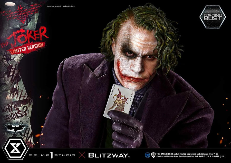 The Joker (Limited Version) The Dark Knight (Film) – Prime1Studio – ActionFigure Brasil
