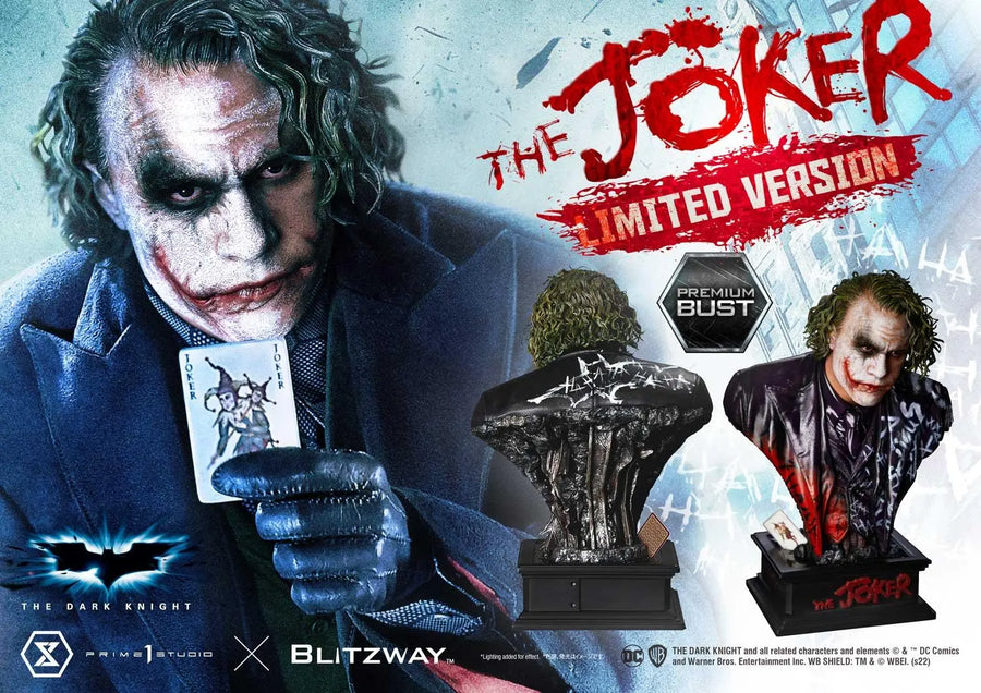 The Joker (Limited Version) The Dark Knight (Film) – Prime1Studio – ActionFigure Brasil