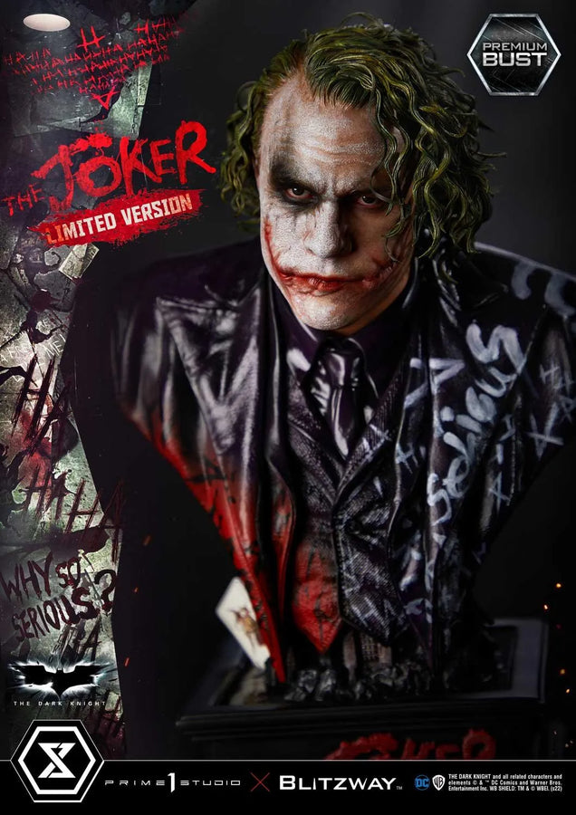 The Joker (Limited Version) The Dark Knight (Film) – Prime1Studio – ActionFigure Brasil