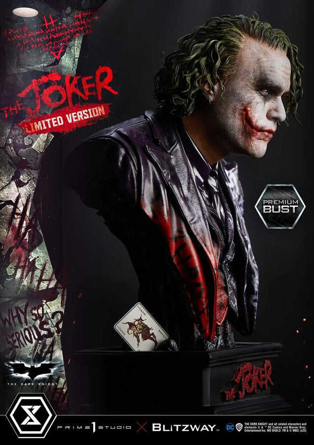 The Joker (Limited Version) The Dark Knight (Film) – Prime1Studio – ActionFigure Brasil