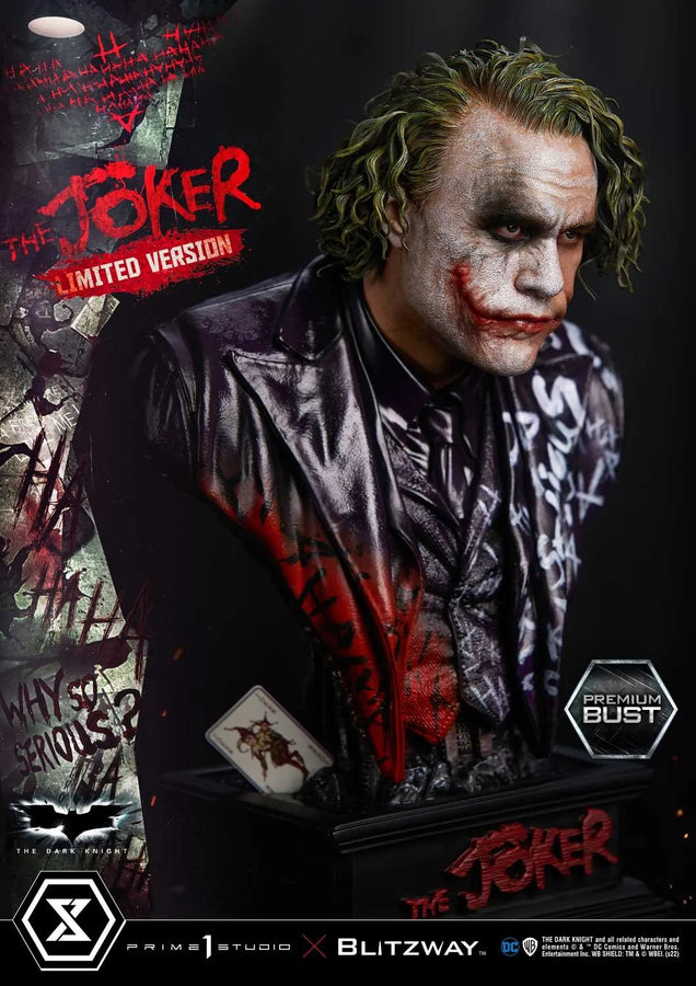 The Joker (Limited Version) The Dark Knight (Film) – Prime1Studio – ActionFigure Brasil