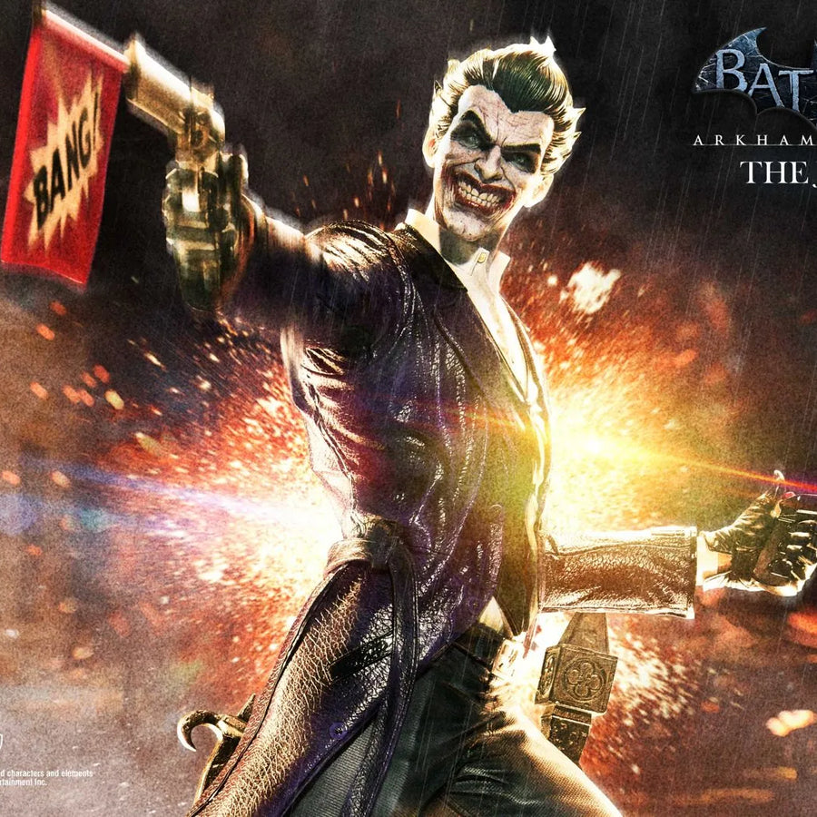 The Joker (Regular Version) Batman: Arkham Origins – Prime1Studio – ActionFigure Brasil