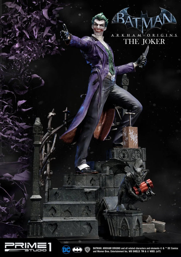 The Joker (Regular Version) Batman: Arkham Origins – Prime1Studio – ActionFigure Brasil