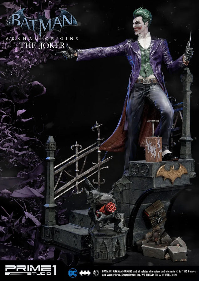 The Joker (Regular Version) Batman: Arkham Origins – Prime1Studio – ActionFigure Brasil