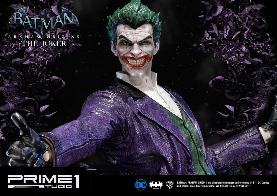The Joker (Regular Version) Batman: Arkham Origins – Prime1Studio – ActionFigure Brasil