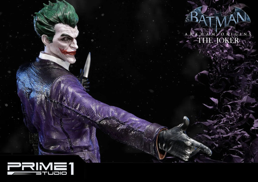 The Joker (Regular Version) Batman: Arkham Origins – Prime1Studio – ActionFigure Brasil