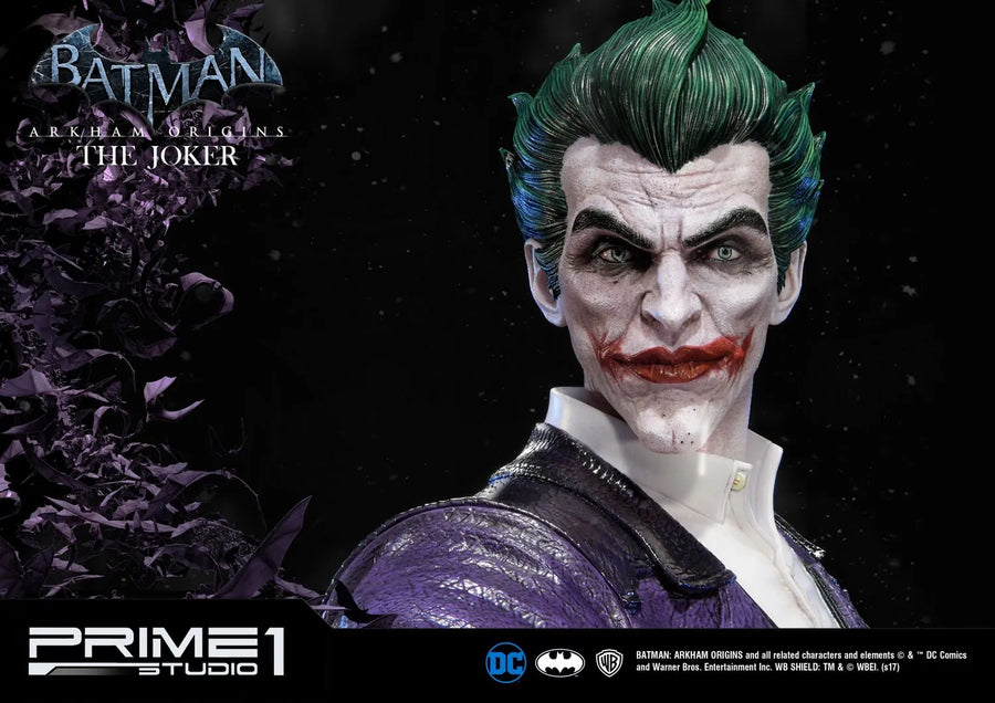 The Joker (Regular Version) Batman: Arkham Origins – Prime1Studio – ActionFigure Brasil
