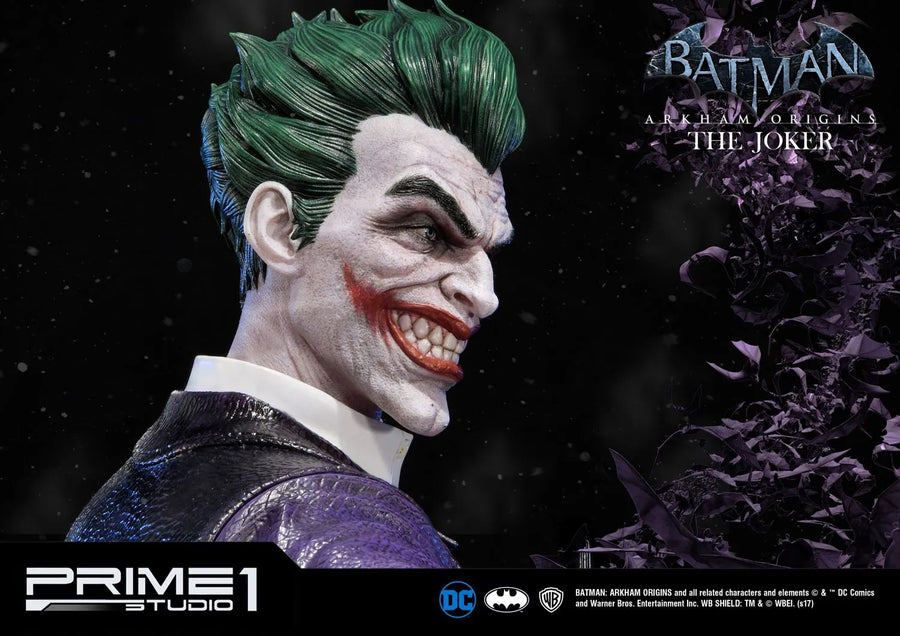 The Joker (Regular Version) Batman: Arkham Origins – Prime1Studio – ActionFigure Brasil