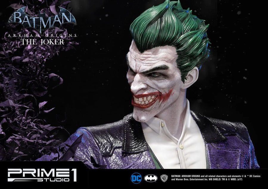 The Joker (Regular Version) Batman: Arkham Origins – Prime1Studio – ActionFigure Brasil