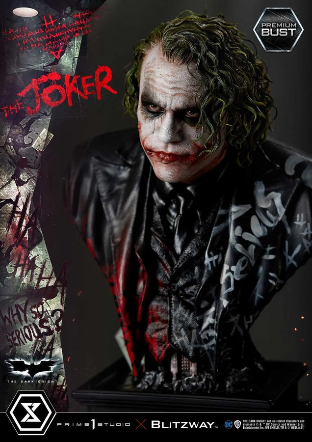 The Joker (Regular Version) The Dark Knight (Film) – Prime1Studio – ActionFigure Brasil