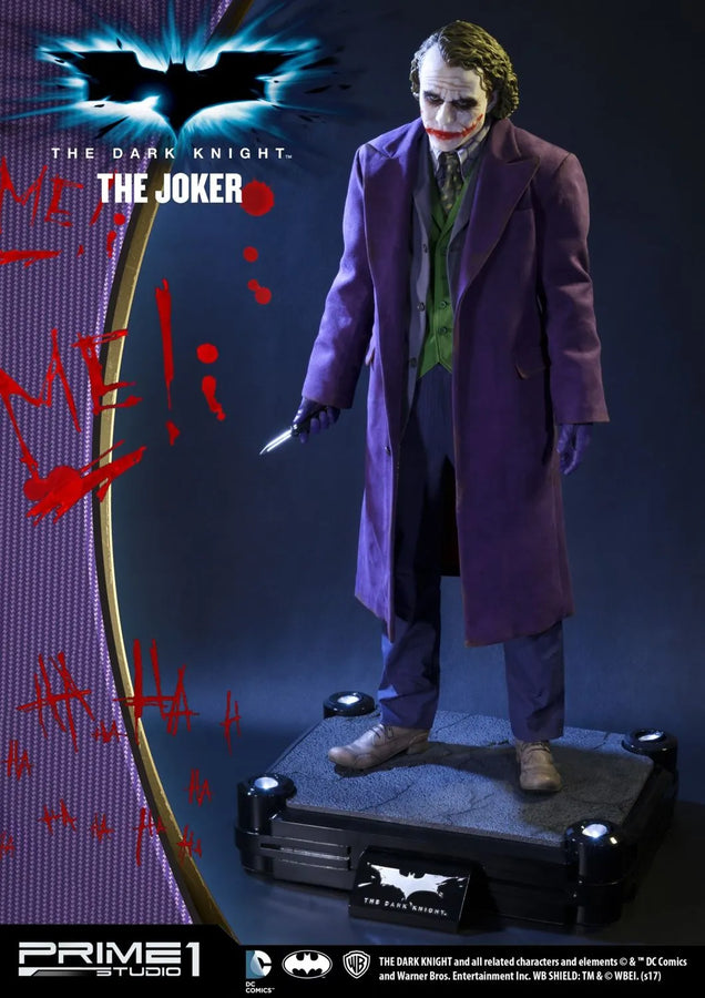 The Joker (Regular Version) The Dark Knight (Film) – Prime1Studio – ActionFigure Brasil